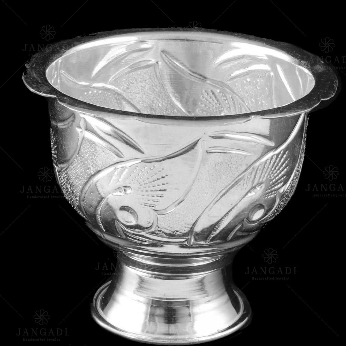 Buy 92.5 Pure Silver Articles at Wholesale Price Online | 925 Sterling  Silver Miller Cups for Pooja [Set of 2] - 40 grams – PureSilver.io