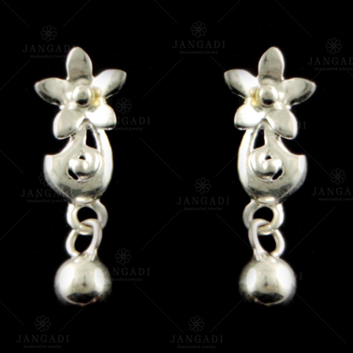 Jeulia Spade of Poker Inspired Sterling Silver Earrings - Jeulia Jewelry