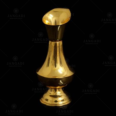 Gold Plated Flower Vase
