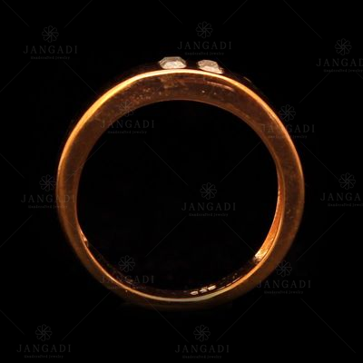 ROSE GOLD CZ COUPLE RINGS