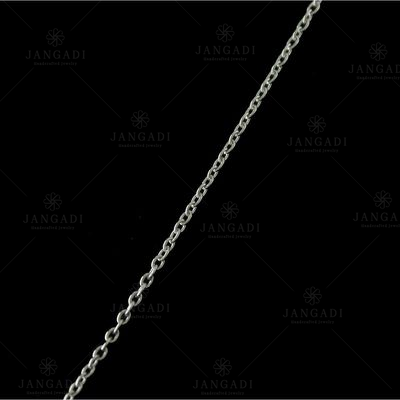 STERLING SILVER CZ CHAIN