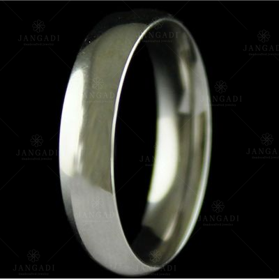 Silver  Band Design  Ring